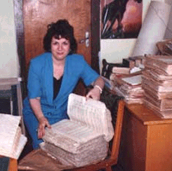 Miriam Weiner at Moldova Nation Archives