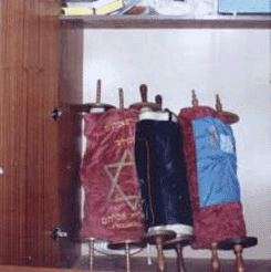 Torahs in Synagogue